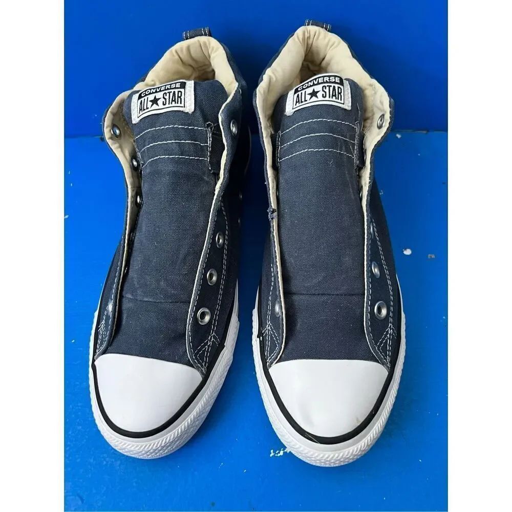 Converse CTAS 149547F Skate Mid Top Blue Mens 11 Womens 13.  Excellent Condition